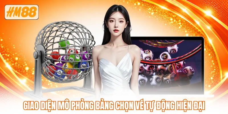 Giao diện mô phỏng bảng chọn vé tự động hiện đại Giao diện mô phỏng bảng chọn vé tự động hiện đại